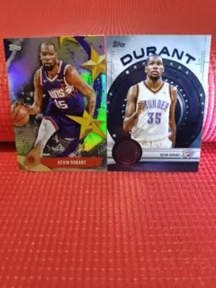 ケビン・デュラント Toppsインサート2枚