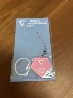 seventeen ファンクラブ更新特典シリコンリング付きラバーチャーム