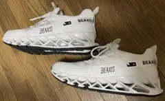 beaxis バランスコア スニーカー 27.5〜28.0 ホワイト 4L - メルカリ