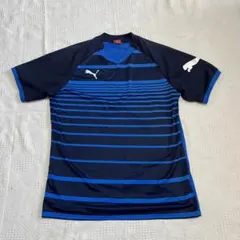 プーマ PUMA サッカー フットサル ウェア 青×黒