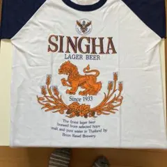 Singha Lager Beer Tシャツ ラグラン