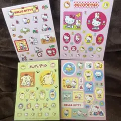 非売品　シール　ハローキティ　ポムポムプリン