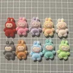 キャラクター デコパーツ 10個