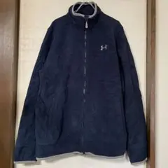 アンダーアーマー  フリースジャケット ネイビー Lサイズ
