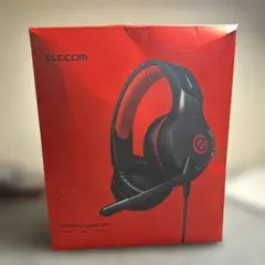 ELECOM ゲーミングヘッドセット HS-001BK 本体のサムネイル