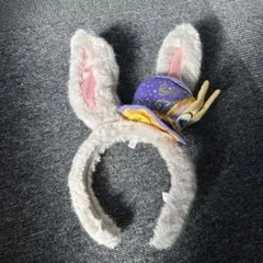 ディズニー・イースター　カチューシャ　ヘアクリップ　ハット　うさみみ　取り外し可