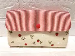 財布　通帳ケース　お薬手帳ケース　マルチケース　カード入れ　ファスナーポケット