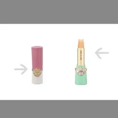 PAUL&JOE リップスティック&ケース&ヘアクリップ