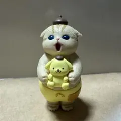 【値下げ】mofusand×サンリオキャラなりきりフィギュア　ポムポムプリン