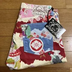 新品未使用】EVISUエヴィスハーフパンツ 白カモメ七福神 和柄 34size