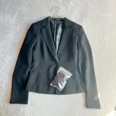 【コムサイズム】テーラードジャケット（M）ウエストリボン フォーマル フェミニン