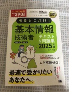 基本情報技術者 テキスト＆問題集 2025年版 矢沢久雄