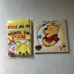 未使用 Winnie the Pooh ハンカチ＆ハンドタオル