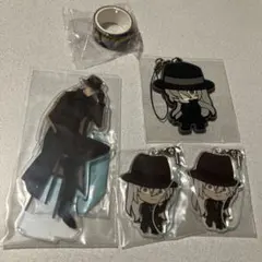 名探偵コナン ジン アクスタ 缶バッジセット - メルカリ