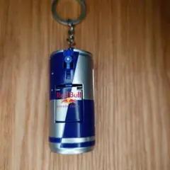 Red Bull エナジードリンク缶型キーホルダー　ワンタッチで飛行機に変形