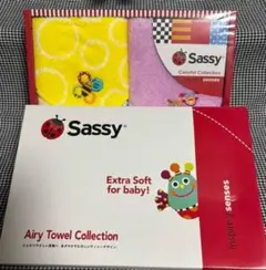 Sassy　ミニタオル　２個セット