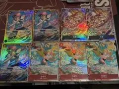 ワンピースカード　赤黒コビーデッキパーツ