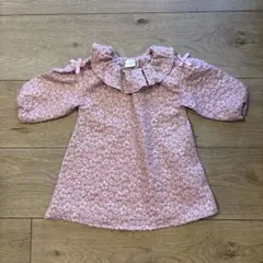 花柄フリルワンピース80のサムネイル