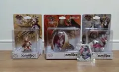 購*望様 モンスターハンター amiibo 3体セットとメルゼナキーホルダー