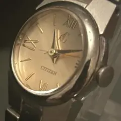 【稼働品】CITIZEN xC クロスシー 5430 レディース　ピンクベージュ
