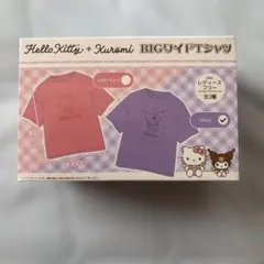 Hello Kitty + Kuromi BIGワイドTシャツ