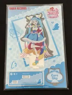 ひろがるスカイ！プリキュア　キュアスカイ　タワレコカフェ アクリルスタンド