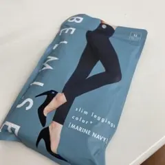 BELMISE スリムレギンス マリンネイビー　LL