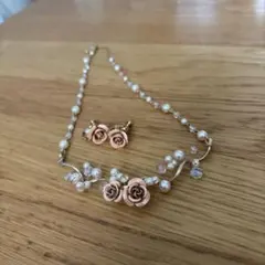 AIMER ネックレス　イヤリング　セット