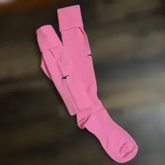 ミズノ サッカーソックス ピンク