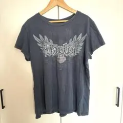 Harley-Davidson 半袖Tシャツ ブラック L y2k