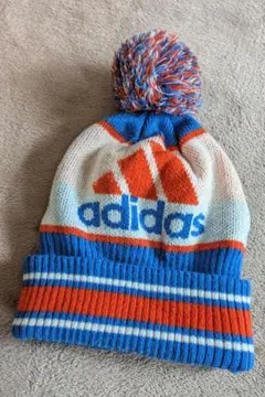 adidas ニット帽 ボンボン