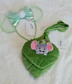 ファンタジースプリングス チーズポシェット&ティンカーベルのカチューシャセット