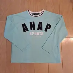 ANAP SPORTS 長袖カットソー ミントグリーン