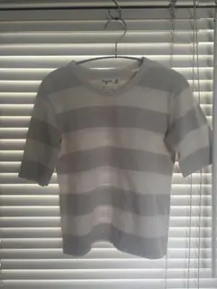 agnès b. ボーダー半袖Tシャツ サイズ1
