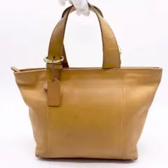 Old Coach Rare Color Leather Tote 1217