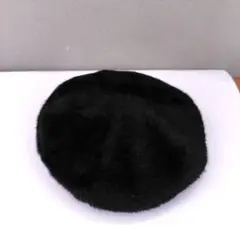 QUEENHEAD 黒 ファーベレー帽