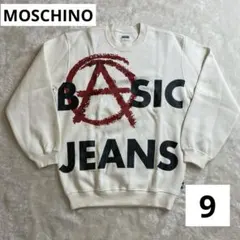 美品◇MOSCHINO◇モスキーノ◇ビッグロゴ オーバーサイズ スウェット◇9のサムネイル