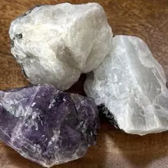 まとめ売り ムーンストーン アメジスト 120g 原石 かち割り