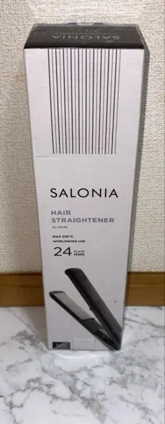 SALONIA ヘアストレートナー 24mm