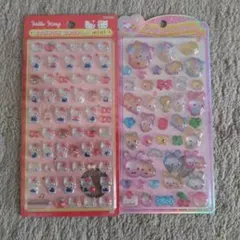 【正規品】ハローキティ ボンボンドロップ シール ミニ 2シートセット サンリオ