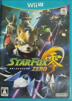 美品　動作確認済み　スターフォックス ゼロ　WiiU チラシ付き