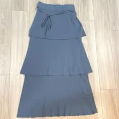 LAGUNA MOON ロングスカート ブルーのサムネイル