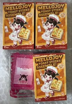 Mellojoy 未開封 3点 トーストスティック とろんスクイーズ に - メルカリ