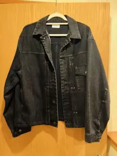 TANAKA ST-45 ブラックデニムジャケット L