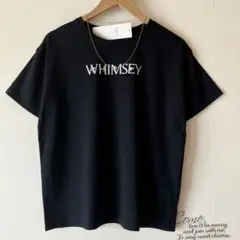 ロゴtシャツ Tシャツ 半袖 ブラック　Tシャツ　テチチテラス　新品　フラワーのサムネイル