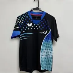 バタフライ　卓球ゲーム用ウェア　レディースL ニッタク ゼッケンピン