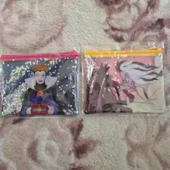 悪役キャラクター ラメポーチセット