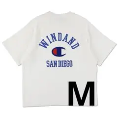 Champion x WIND AND SEA ショートスリーブラグランTシャツ
