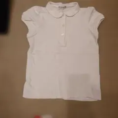 ミキハウス ポロシャツ 120 ホワイト