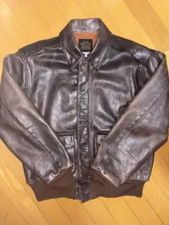 [希少] アメリカ製 A-2 ホースハイド フライトジャケット 40